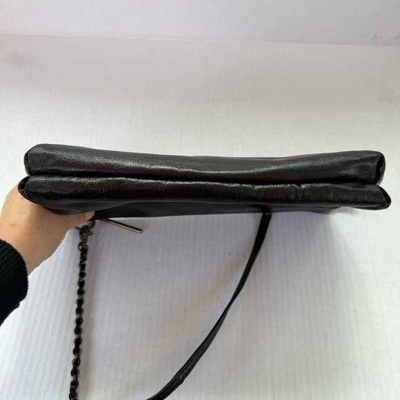 Elliott Lucca Black Leather Crossbody Bag - Picture 9 of 14